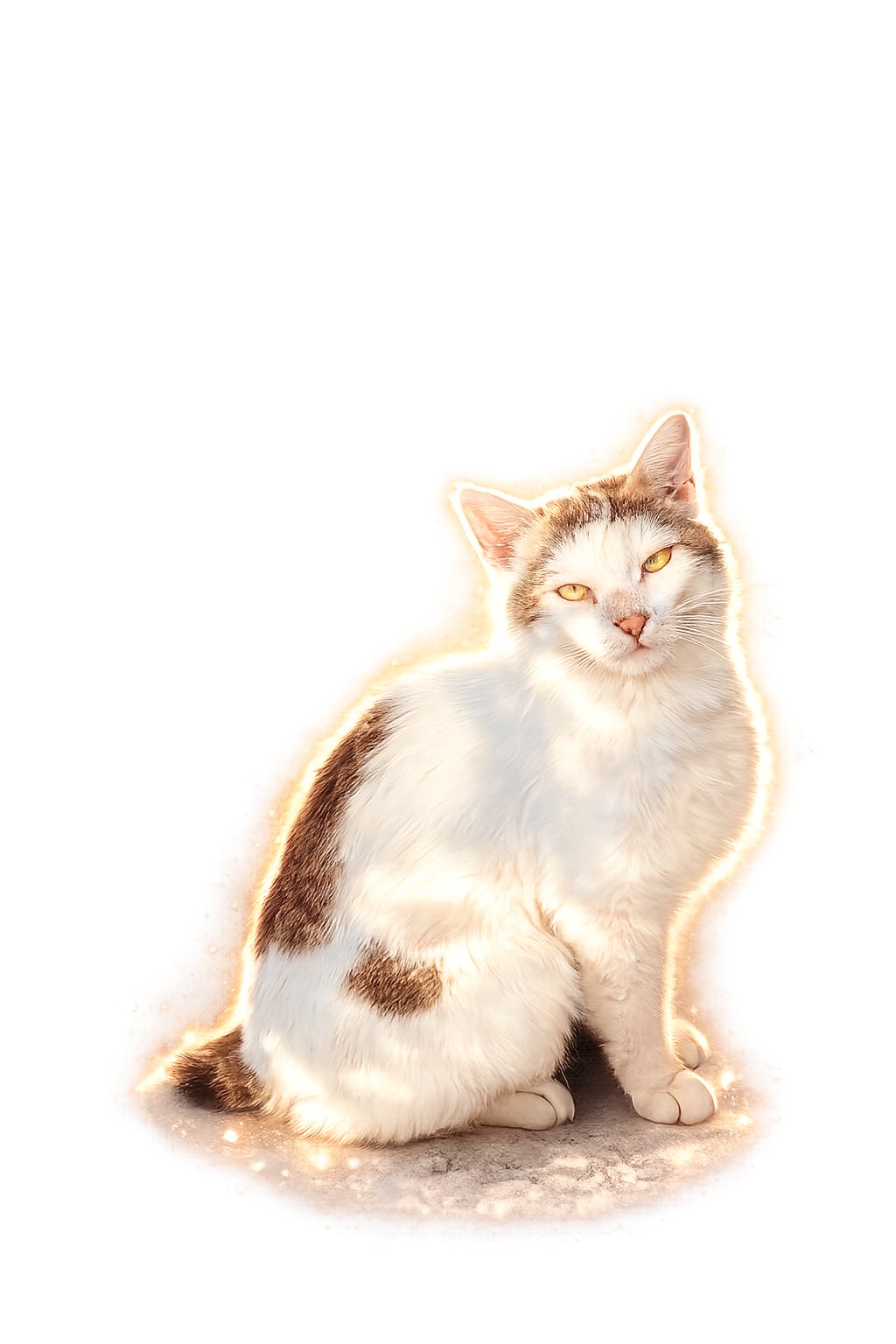 Heart-chan the cat